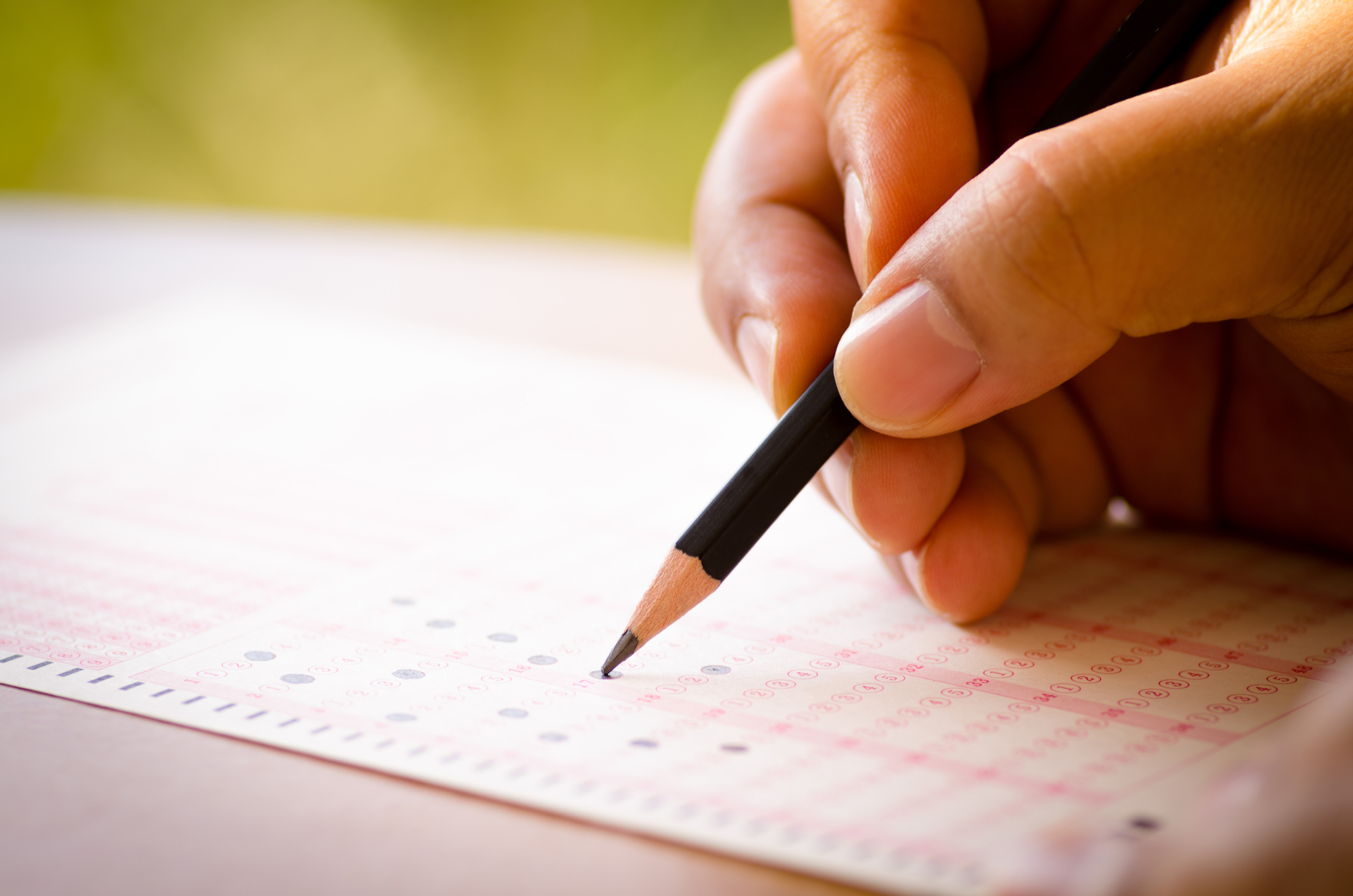Exam Announcement Scantron