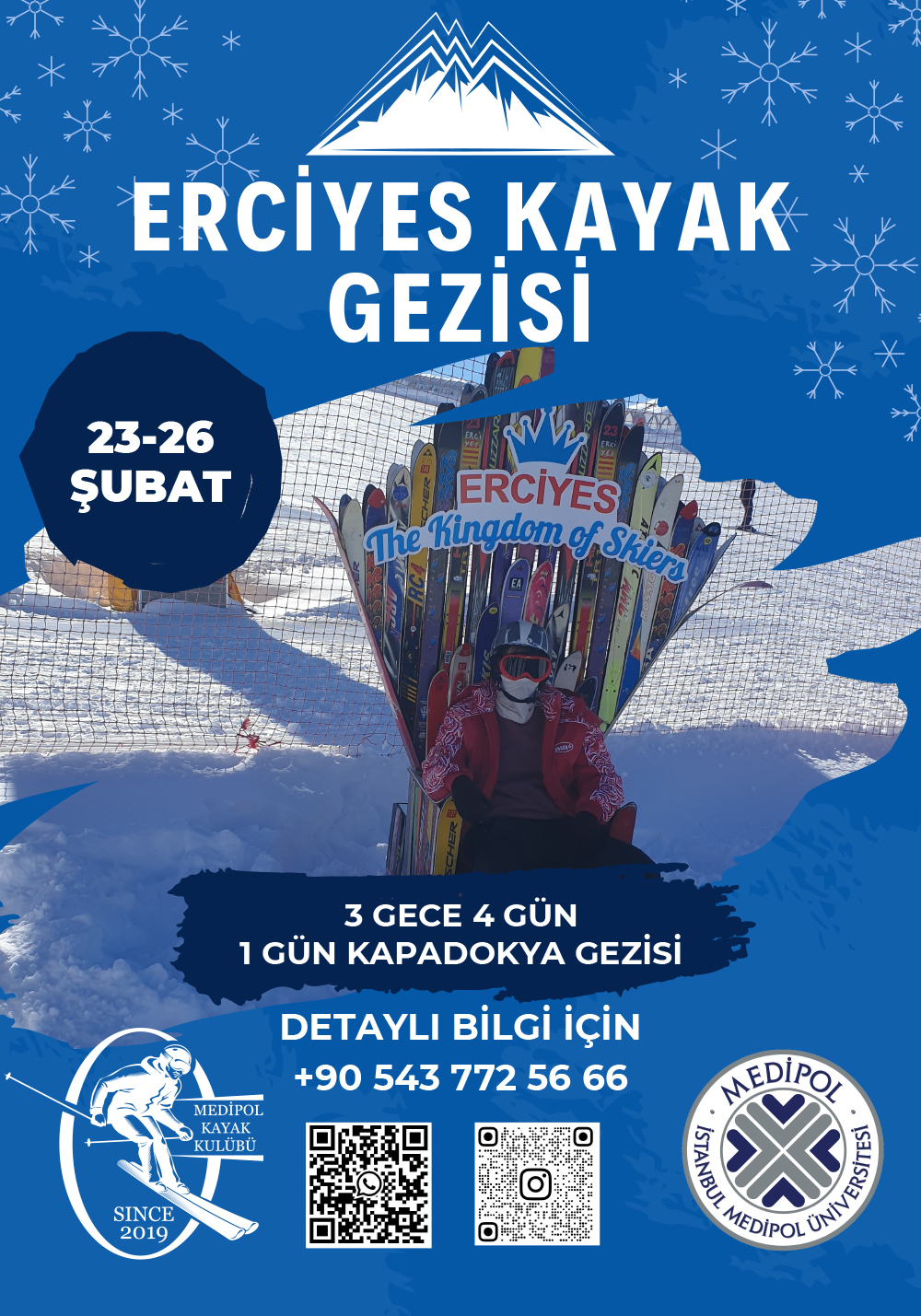 Erciyes Kayak Gezisi