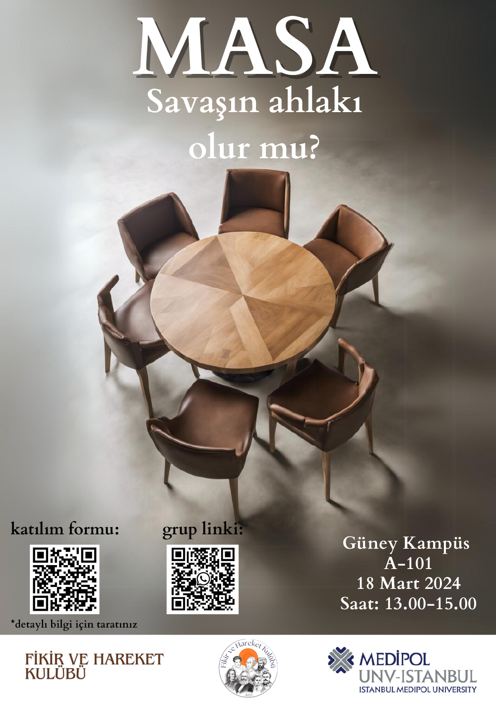 MASA 'Savaşın Ahlakı Olur mu ?'