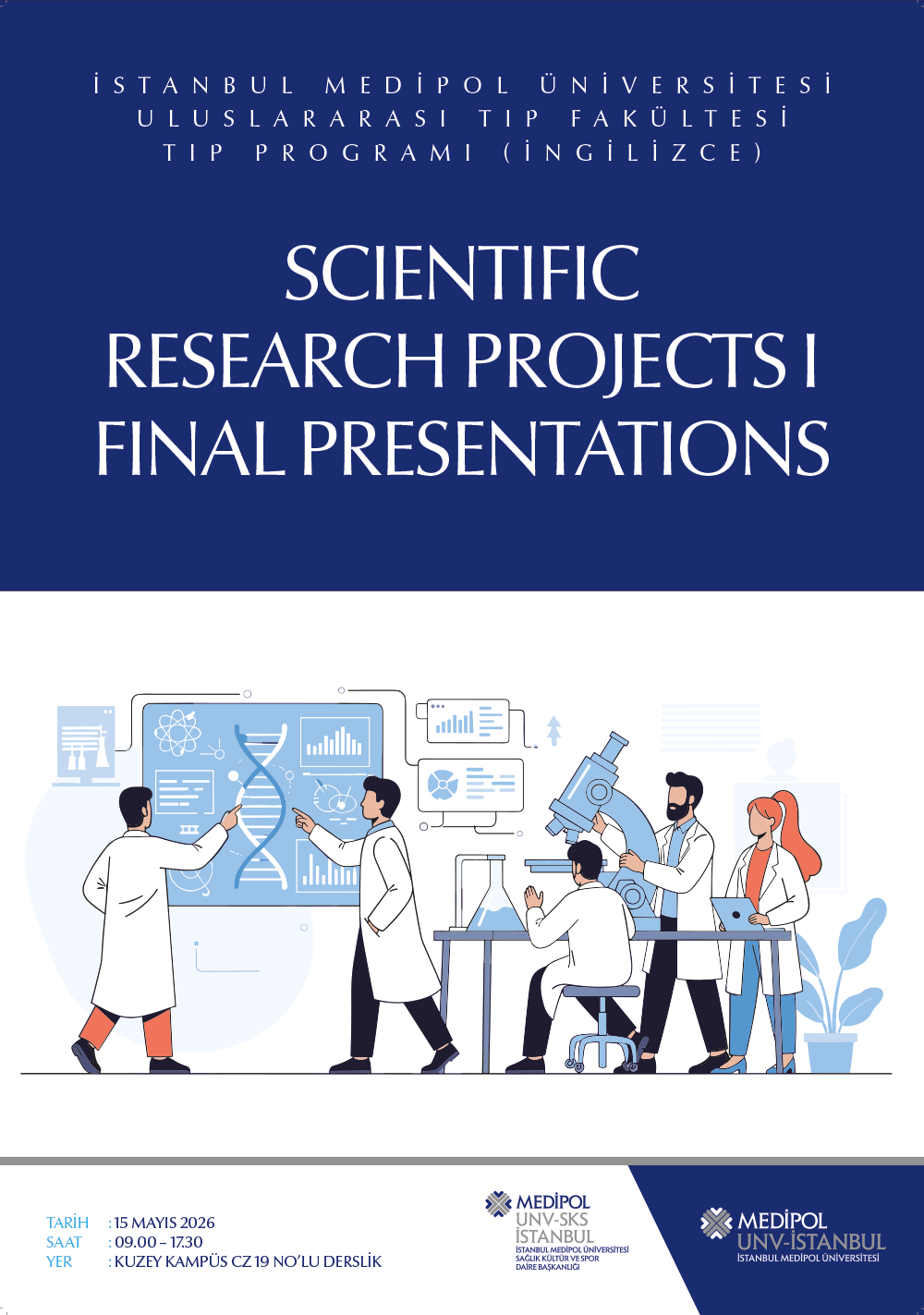 Scientific Research Projects I Final Presentations