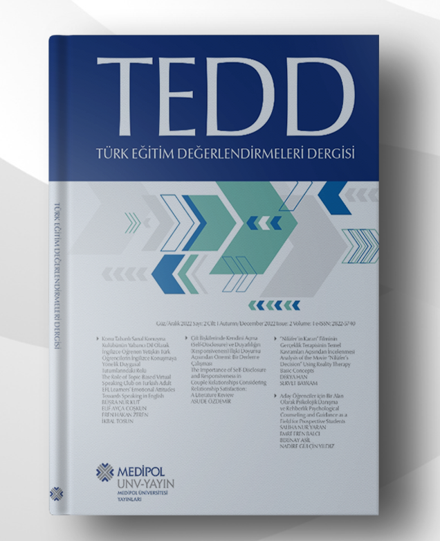 Türk Eğitim Değerlendirmeleri Dergisi