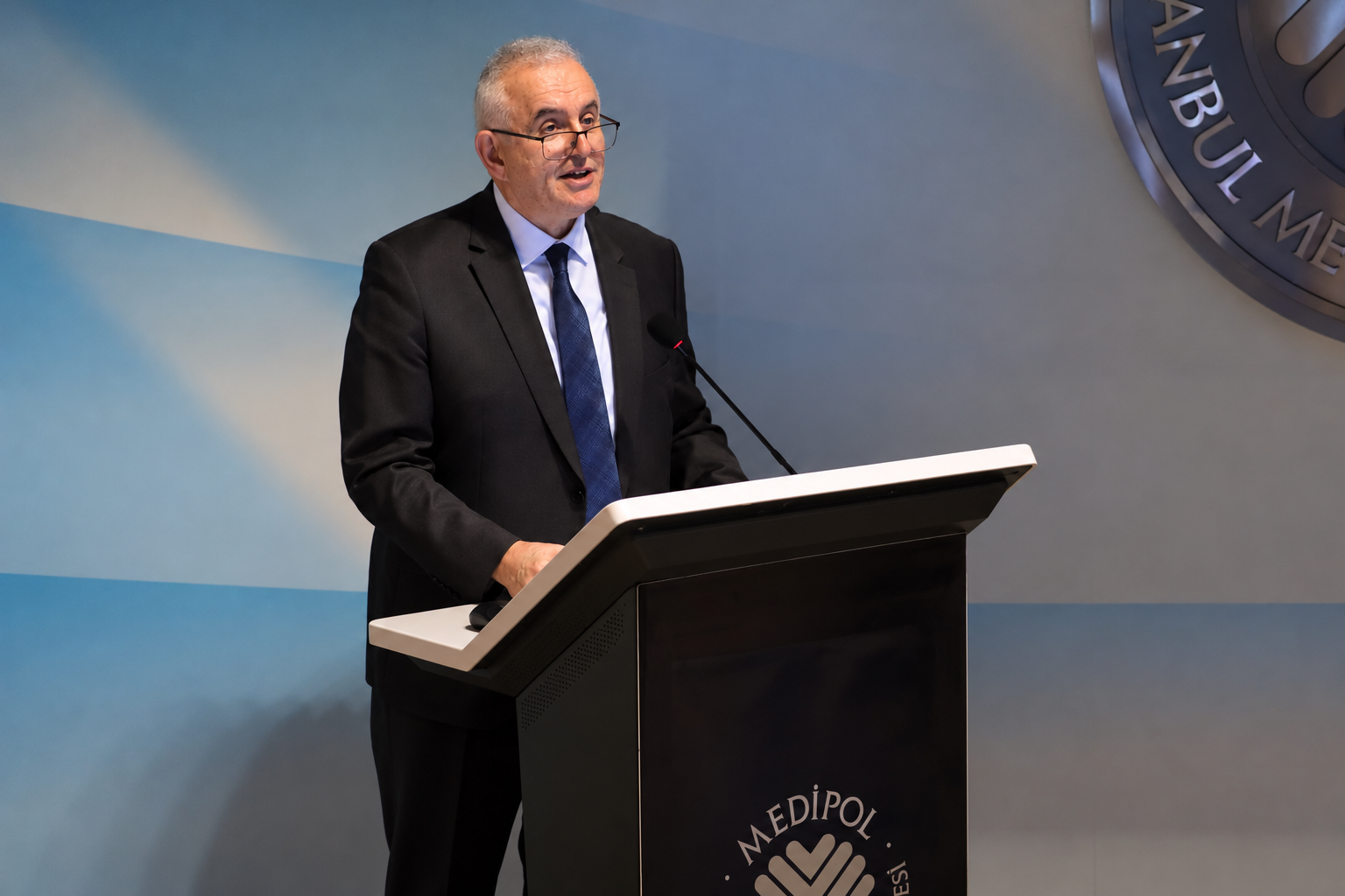 Man at the lectern