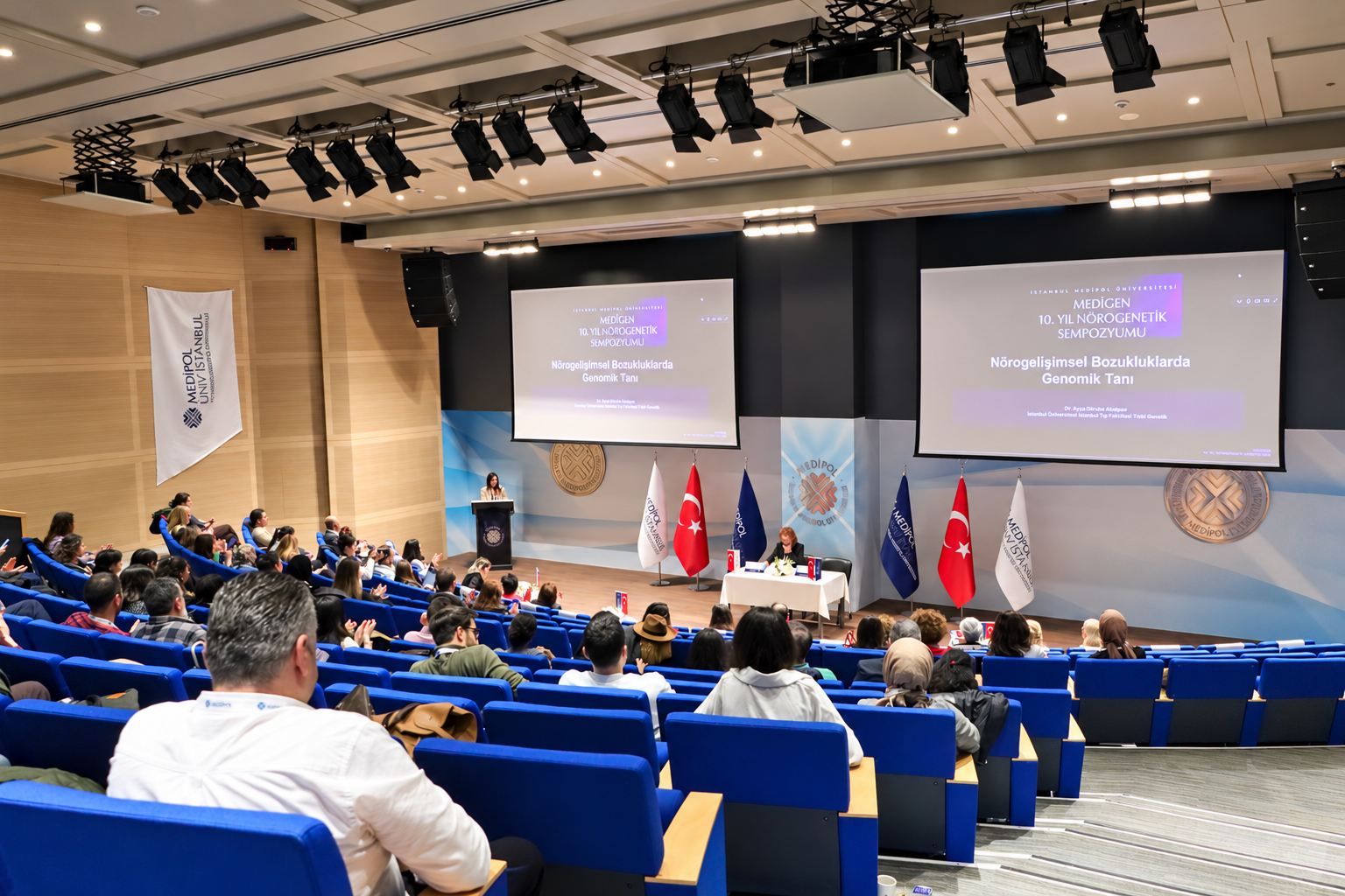 Refined auditorium event photograph