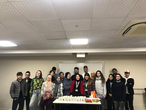 Değerli öğrencilerimiz ile yeni yıl kutlaması